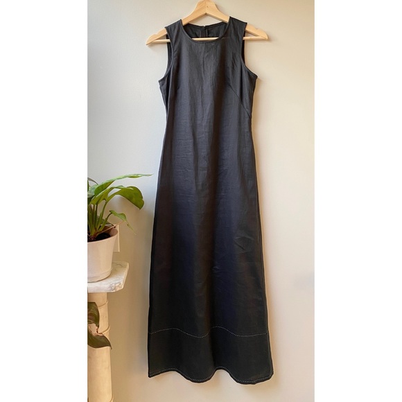 benetton linen dress